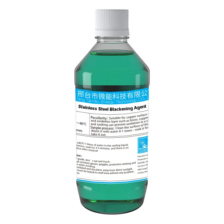 Blackening Agent Stainless Steel